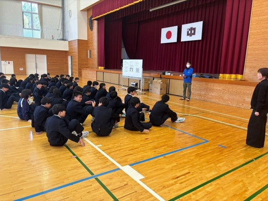 体験型防災プログラム城南中学校避難所設営