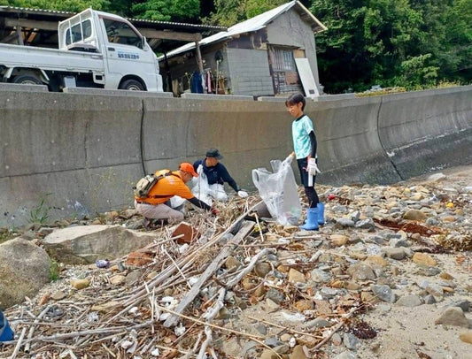 2025.5.11 宇和島市「海ごみ清掃イベント助成金」を活用した、河川・海岸清掃活動