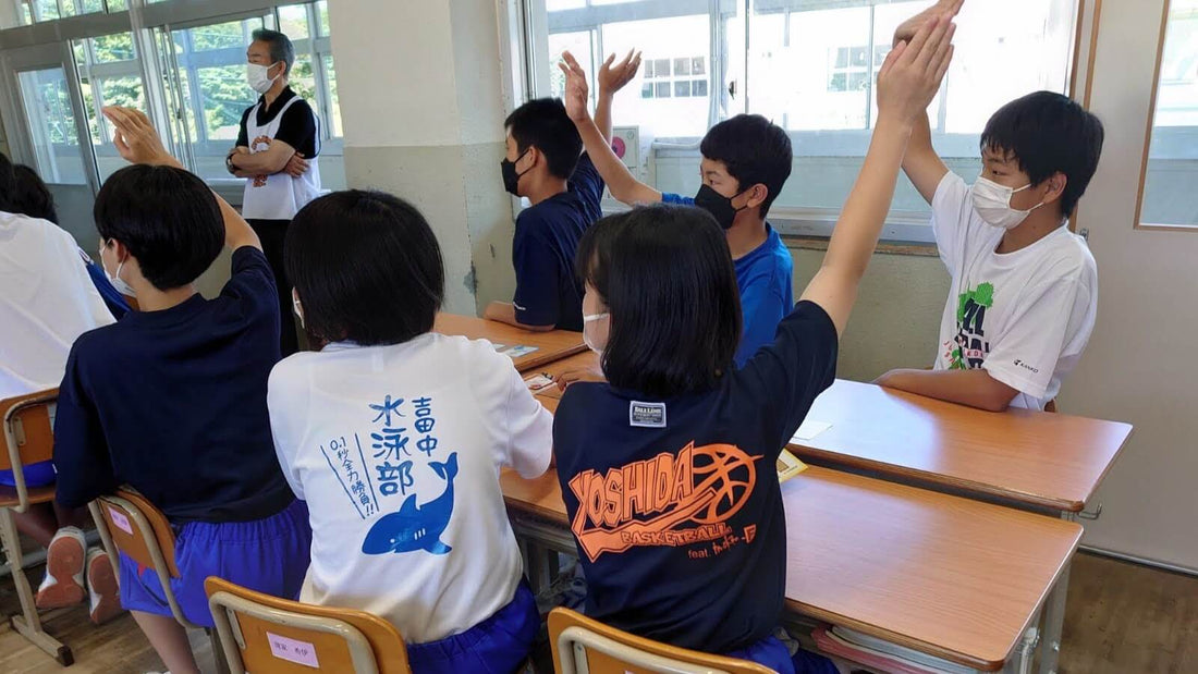吉田中学校防災授業