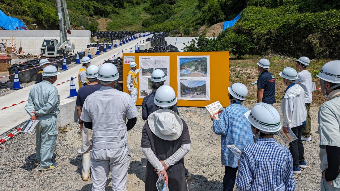 砂防ダム見学会と災害時にトイレ講座