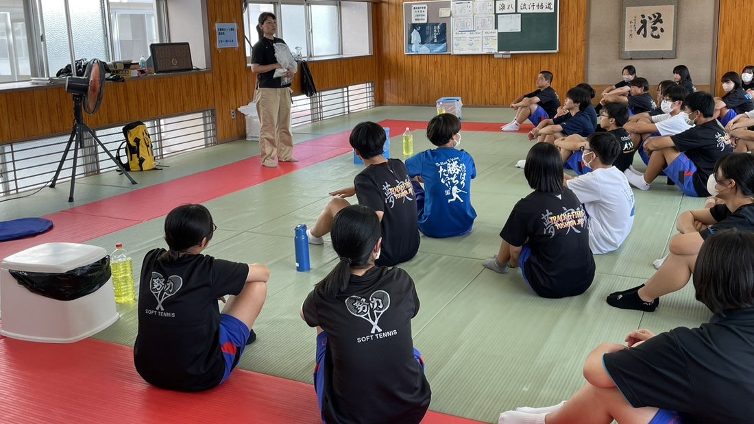 2024.6.19　令和6年度　体験型防災プログラム業務「吉田中学校防災講座」